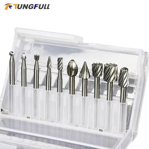 Set pezzi punte frese in - 10,
