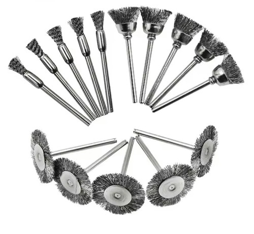 Set pezzi punte spazzola - set, a
